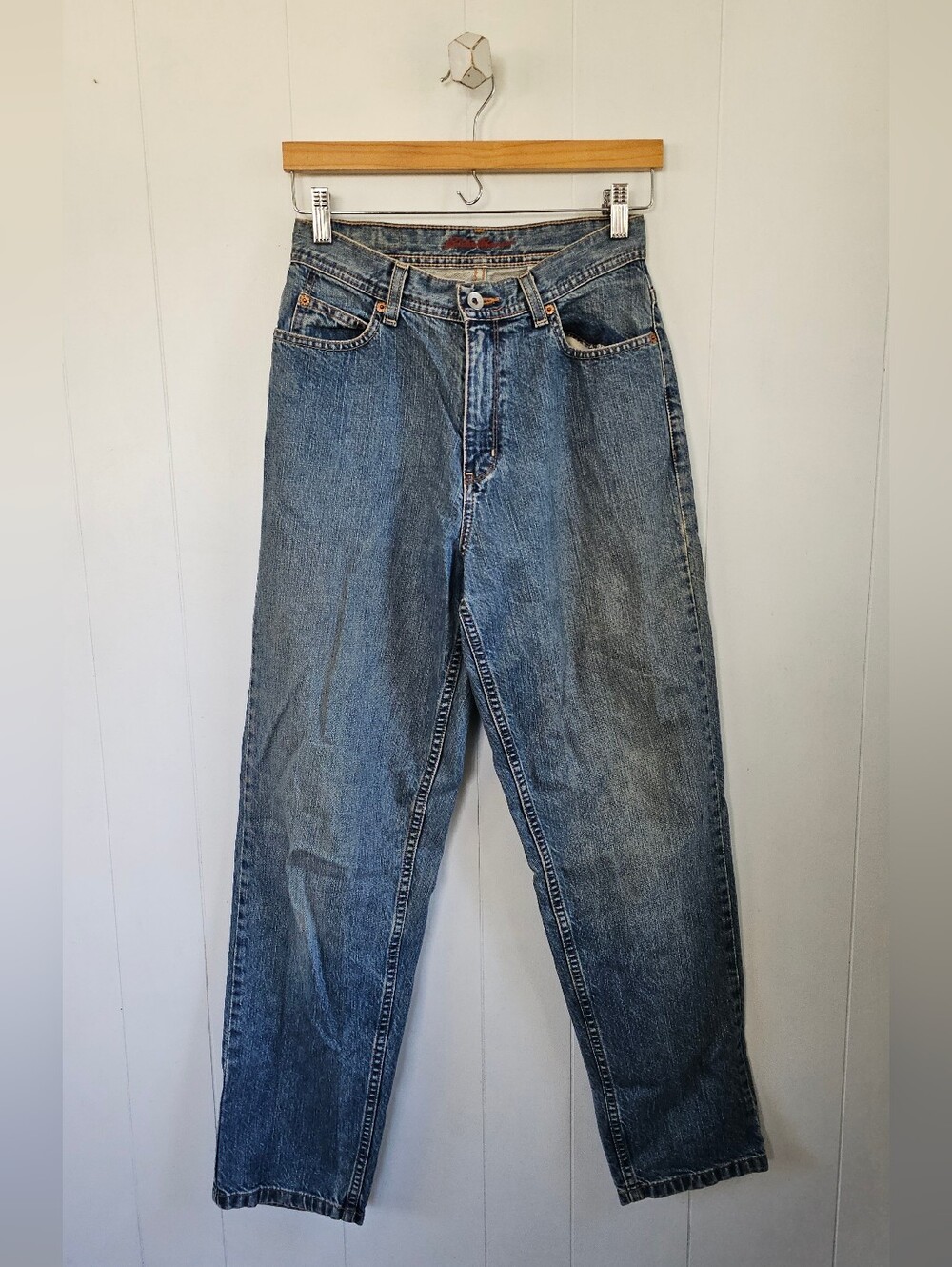 EDDIE BAUER High-Rise Mom Jeans, 6R